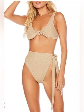 New Beach Riot Grace Bikini Top & Claire Bikini Bottom. Size M/Large